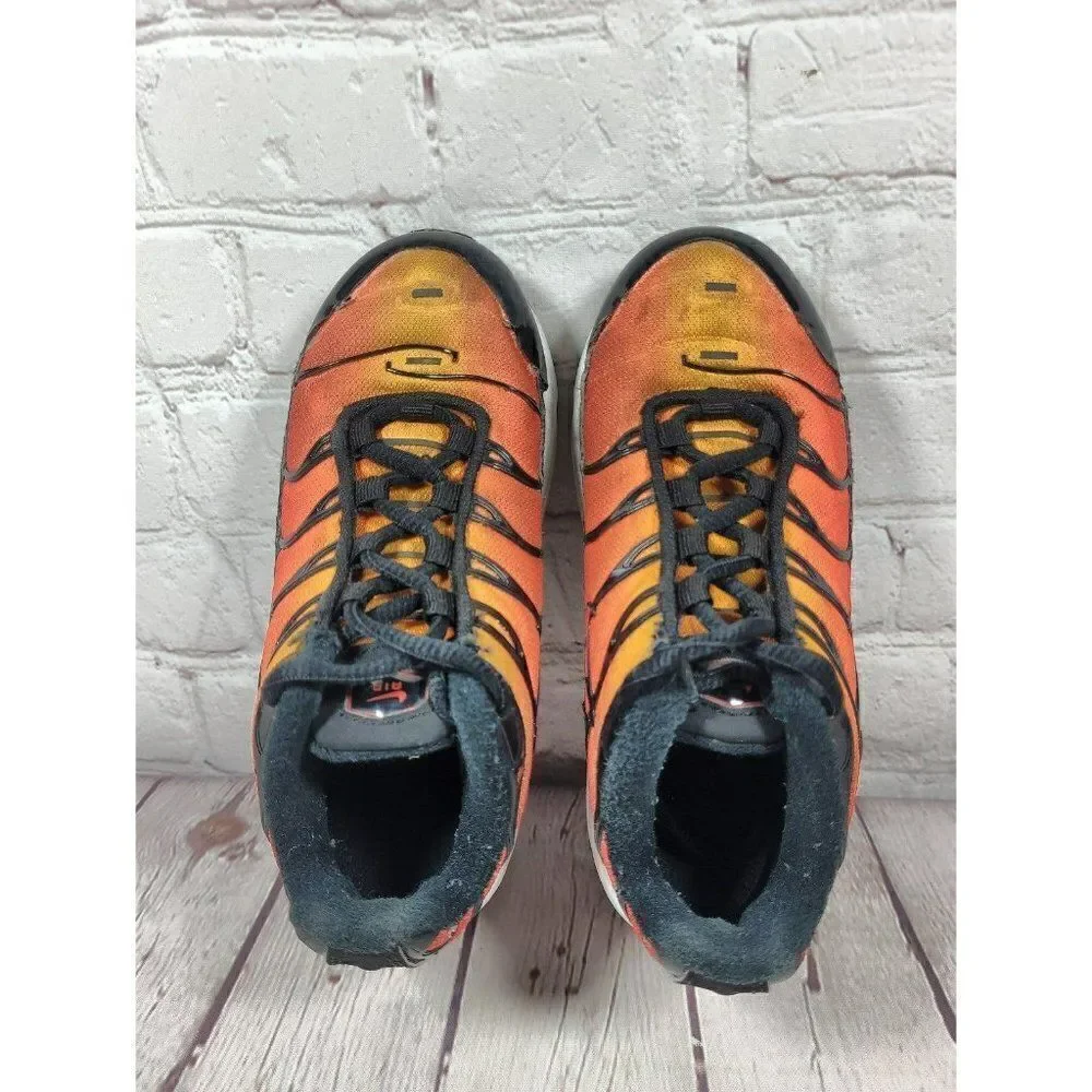 Nike Air Max Plus TD Sunset Athletic Running Shoes Boys Size 11 - Picture 4 of 8